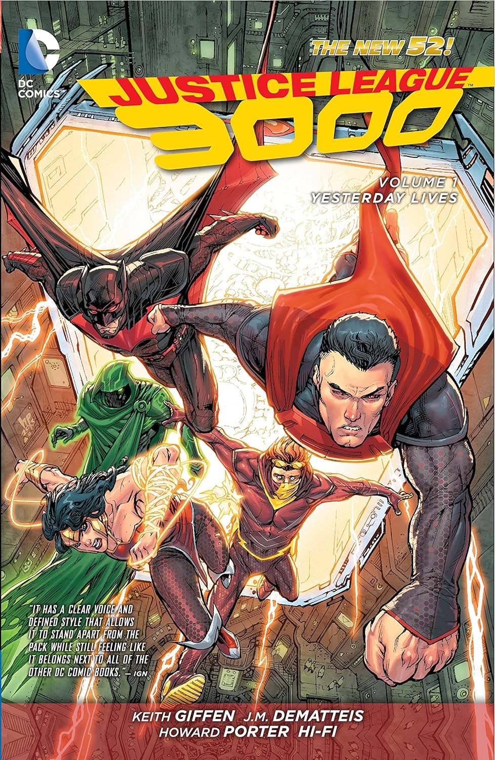 Justice League 3000 Vol. 1: Yesterday Lives (The New 52) (Justice League of America) (DC Comics)
Justice League 3000 Vol. 1: Yesterday Lives (The New 52) (Justice League of America) (DC Comics)