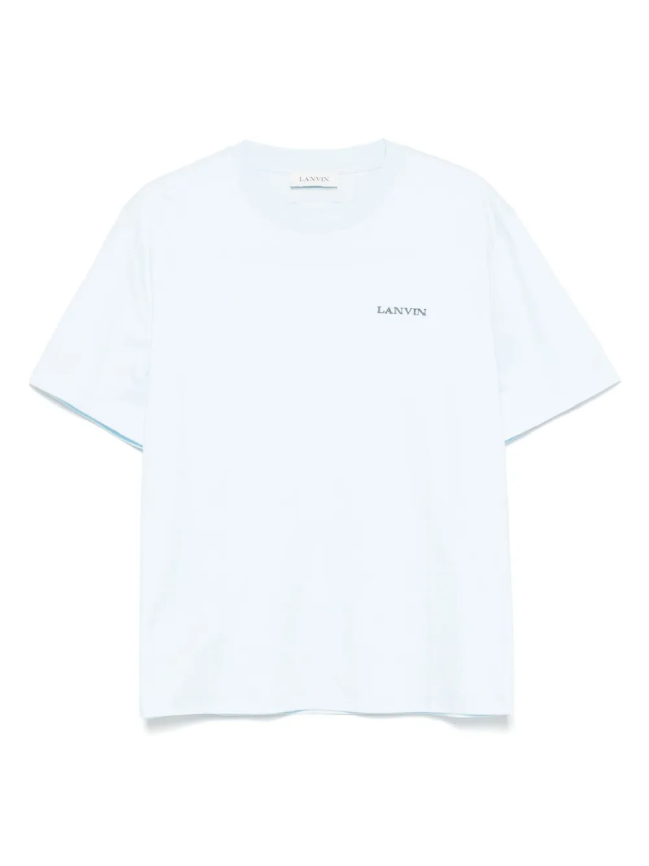 Футболка с вышитым логотипом Lanvin, синий
Футболка с вышитым логотипом Lanvin, синий