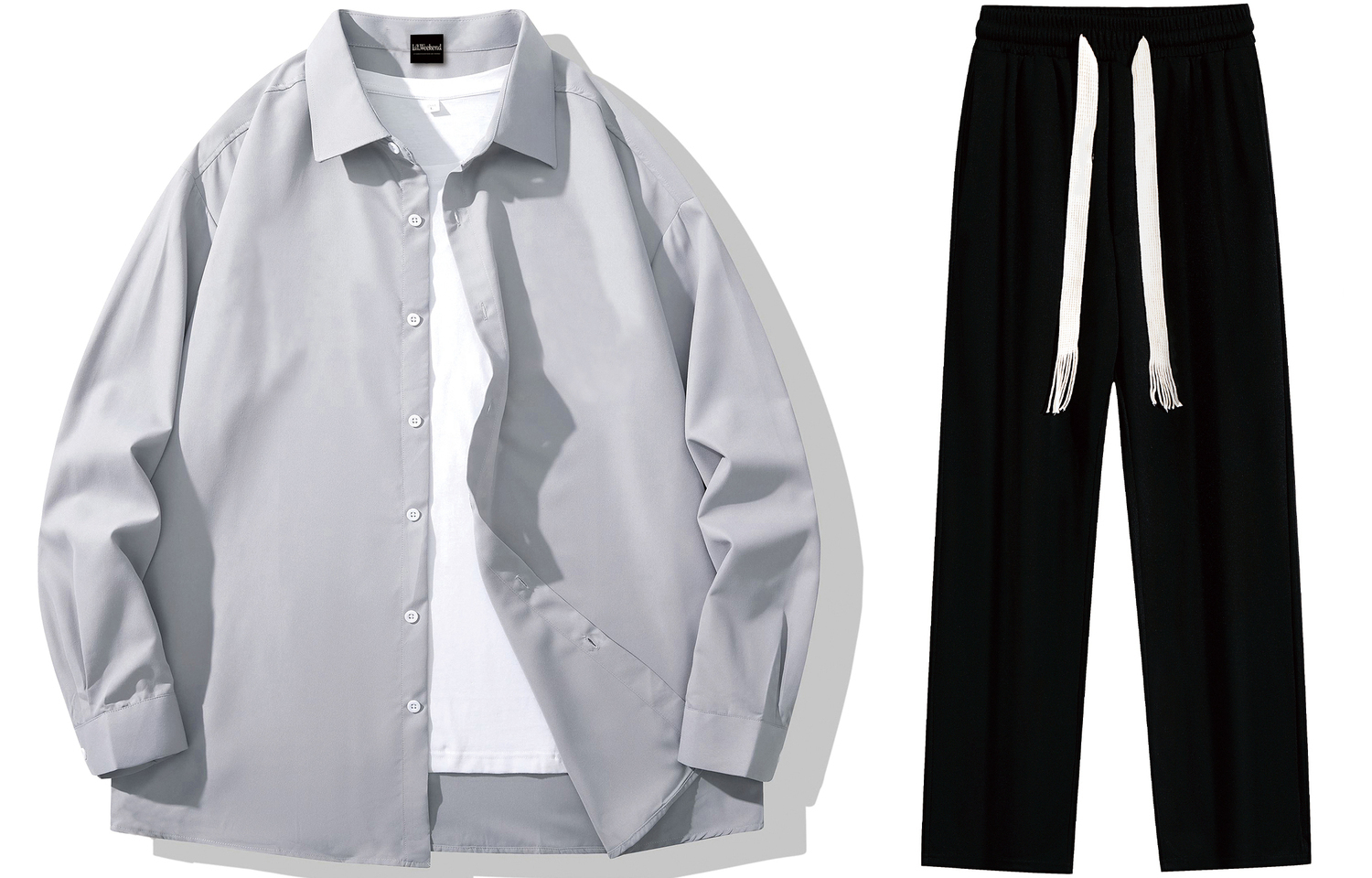 Комлпект Shirt Matching Set Fall And Winter Unisex LA'T.WEEKEND
Комлпект Shirt Matching Set Fall And Winter Unisex LA'T.WEEKEND