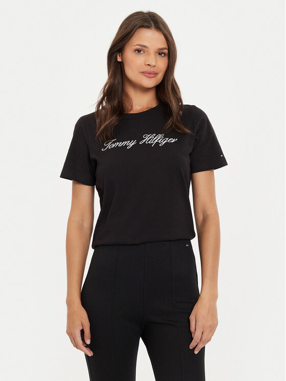 Футболка regular fit Script WW0WW43459 Tommy Hilfiger, черный
Футболка regular fit Script WW0WW43459 Tommy Hilfiger, черный