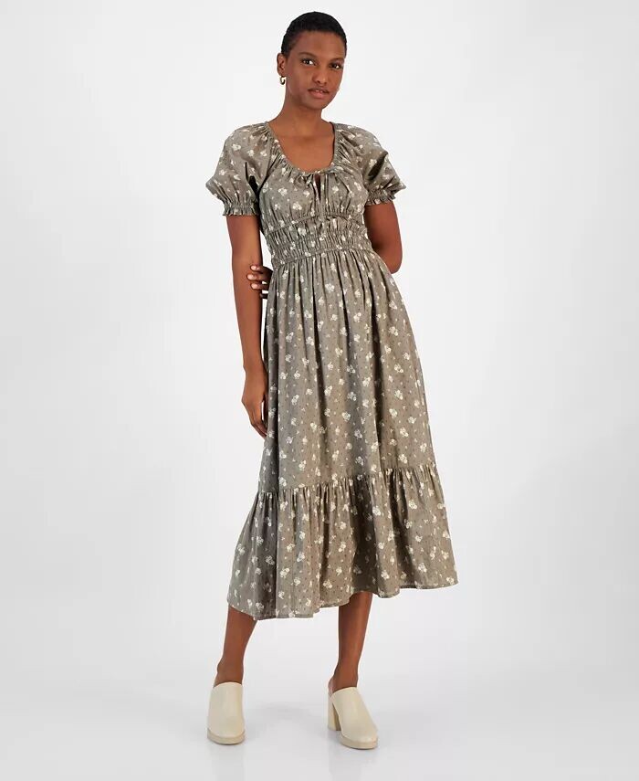 Женское платье миди с короткими рукавами и клипсами в горошек, XXS-4X And Now This, белый
Женское платье миди с короткими рукавами и клипсами в горошек, XXS-4X And Now This, белый