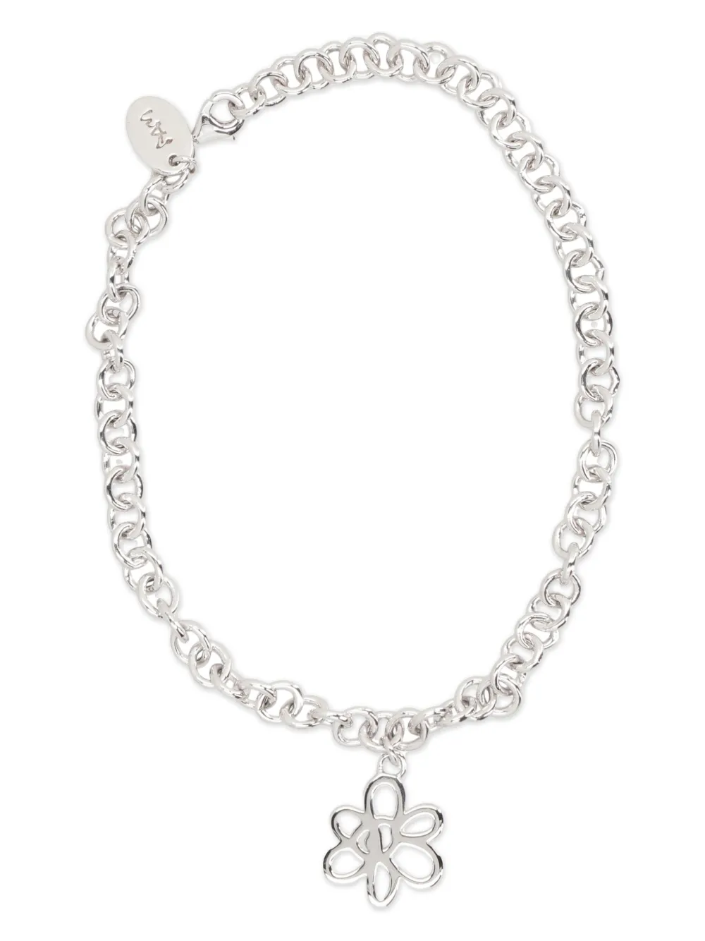 Браслет-цепочка с цветочным мотивом Perks And Mini, серебряный
Браслет-цепочка с цветочным мотивом Perks And Mini, серебряный