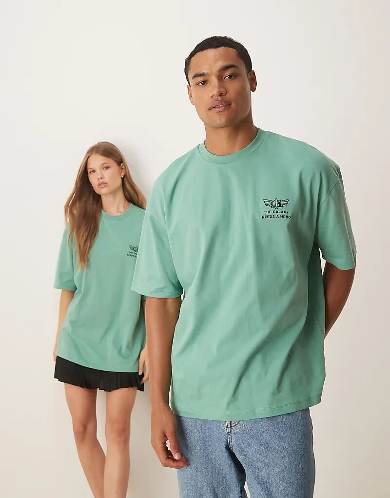 Футболка ASOS DESIGN Disney Pixar oversize с принтом Базза Лайтера из «Истории игрушек» зеленого цвета
Футболка ASOS DESIGN Disney Pixar oversize с принтом Базза Лайтера из «Истории игрушек» зеленого цвета