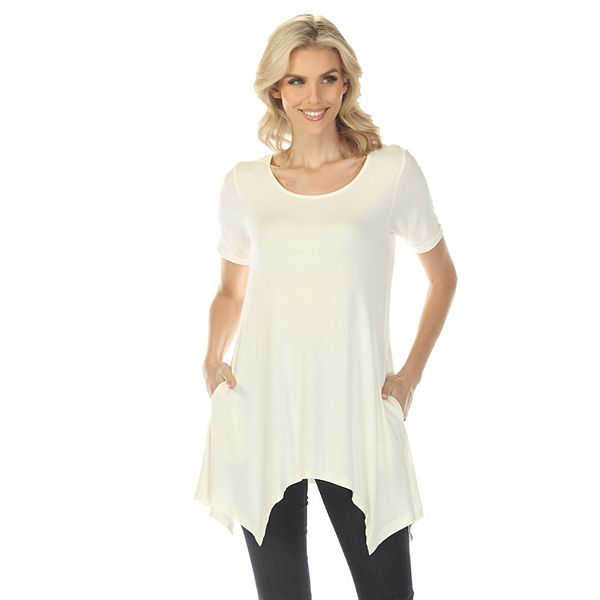 Женская короткая блуза с рукавом 3/4 Wm Fashion, White
Женская короткая блуза с рукавом 3/4 Wm Fashion, White