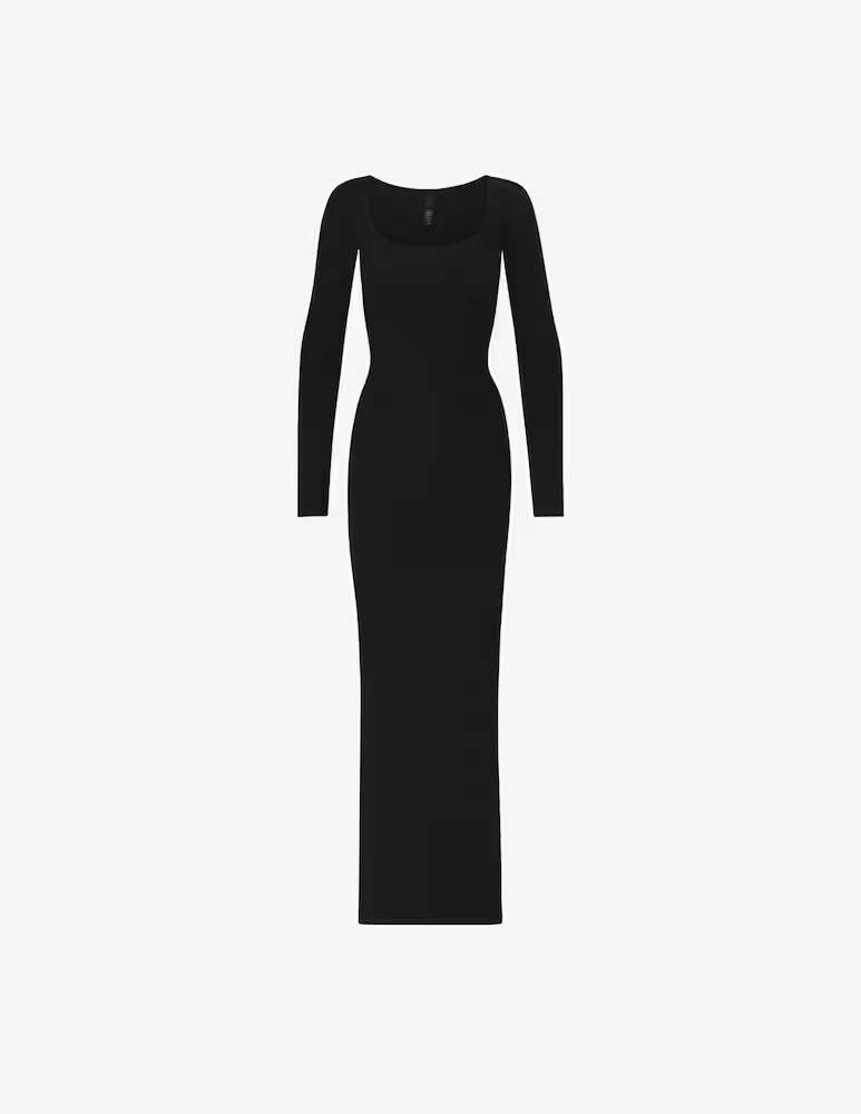 Платье с длинными рукавами SKIMS, цвет Onyx
Платье с длинными рукавами SKIMS, цвет Onyx