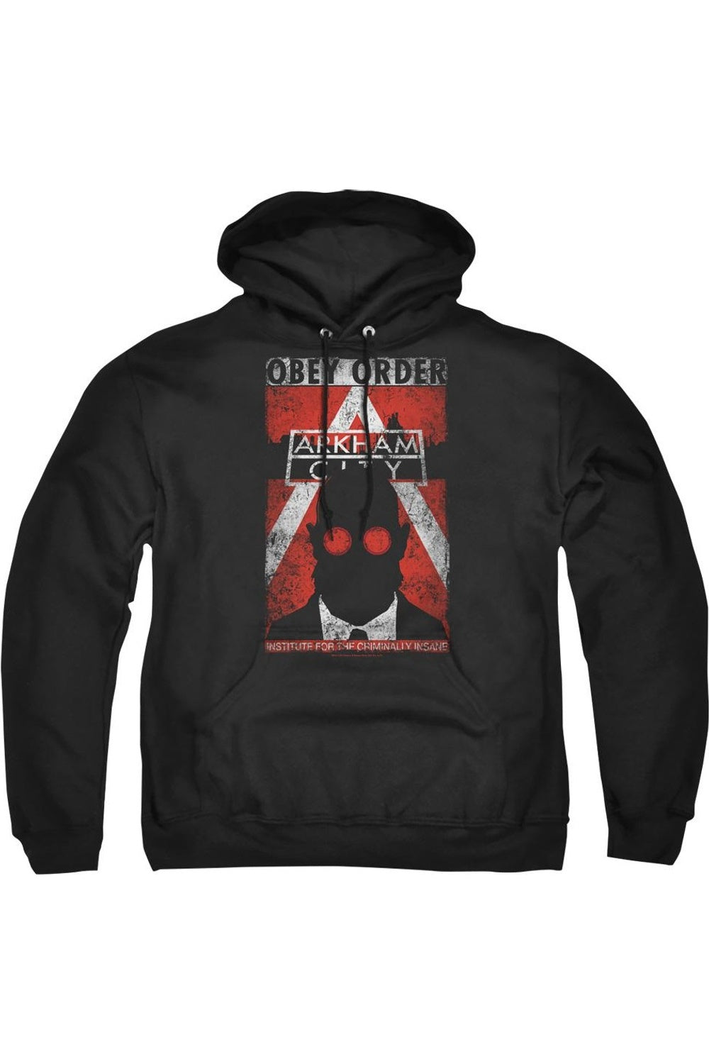 Batman Arkham City Obey Order Плакат для взрослых Pull Over Hoodie / Толстовка с капюшоном Gildan, черный
Batman Arkham City Obey Order Плакат для взрослых Pull Over Hoodie / Толстовка с капюшоном Gildan, черный