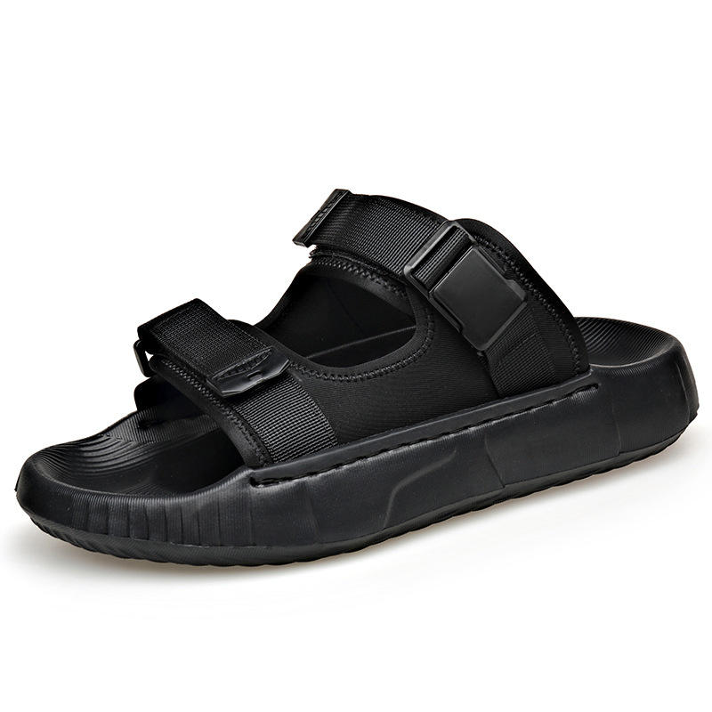 VAEL Тапочки-слайды мужские, черные, противоскользящие
VAEL Тапочки-слайды мужские, черные, противоскользящие