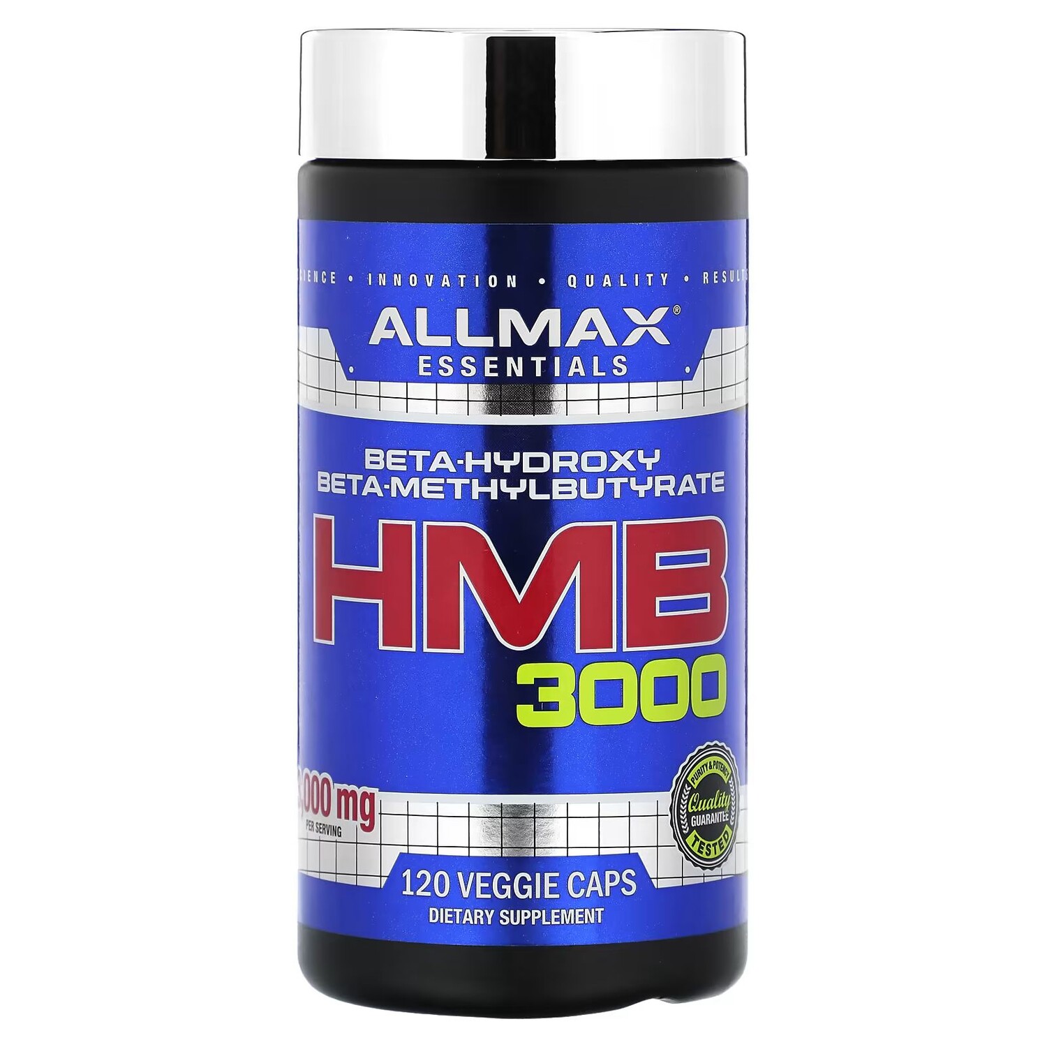HMB 3000, 120 растительных капсул Allmax
HMB 3000, 120 растительных капсул Allmax
