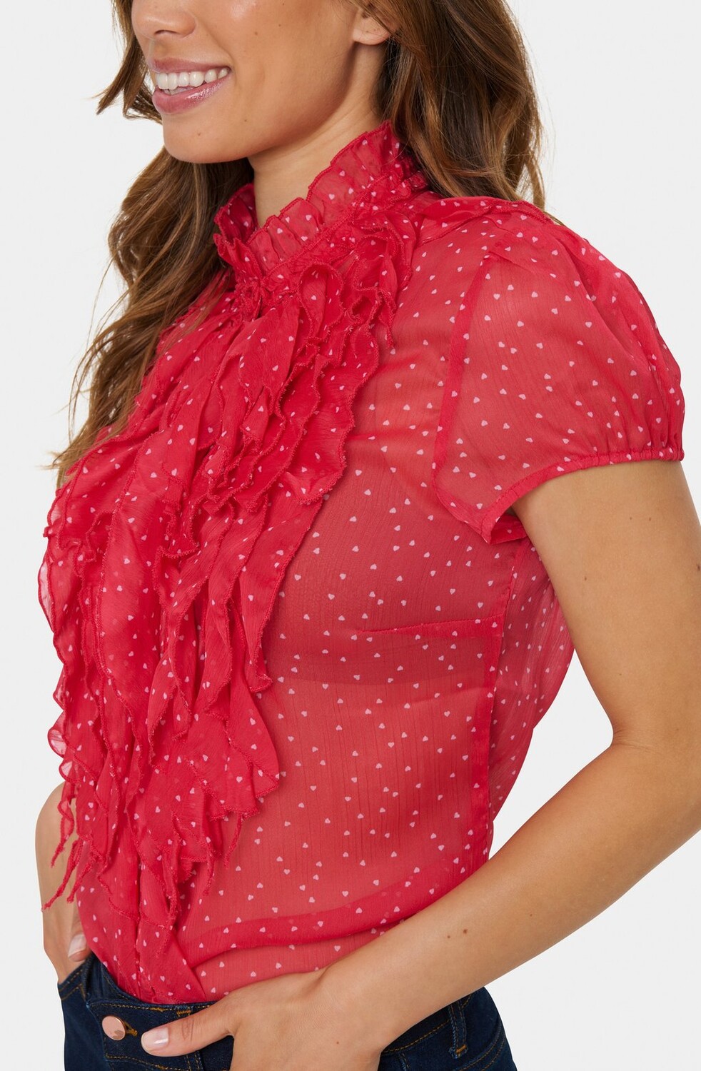 Блузка на пуговицах LILJA CRINKLE Saint Tropez, цвет Mottled Dark Red
Блузка на пуговицах LILJA CRINKLE Saint Tropez, цвет Mottled Dark Red