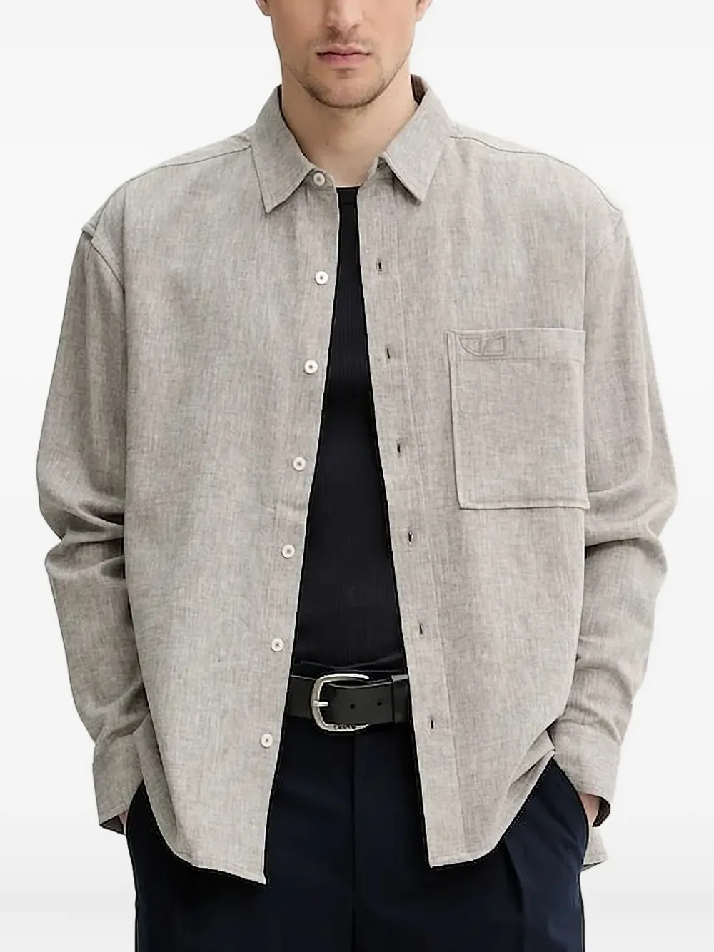 Рубашка с вышивкой IRO, нейтральный
Рубашка с вышивкой IRO, нейтральный