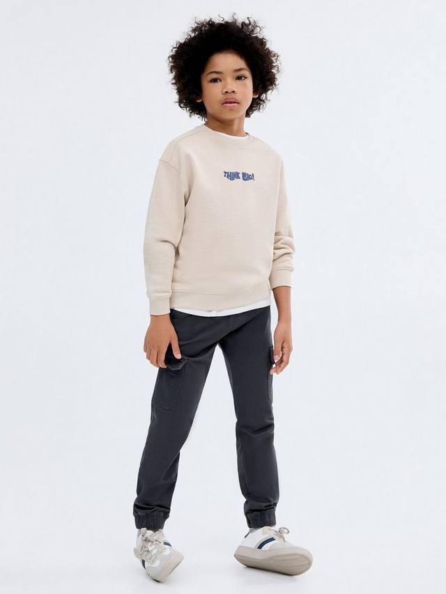 Детские брюки карго Keniab из хлопкового микса Mango, Navy
Детские брюки карго Keniab из хлопкового микса Mango, Navy