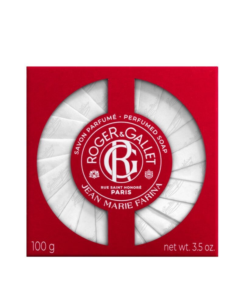 Мыло Roger & Gallet Jean Marie Farina, 100 g
Мыло Roger & Gallet Jean Marie Farina, 100 g