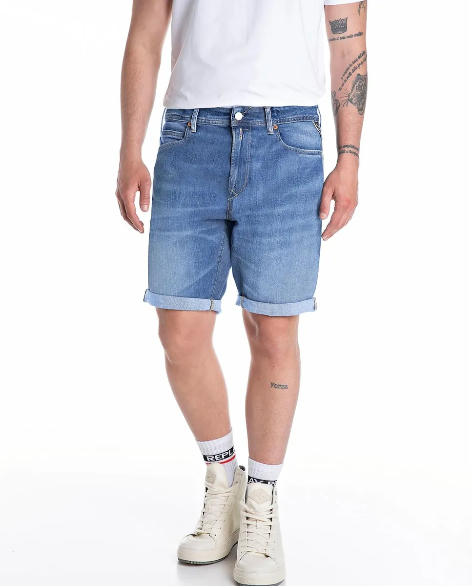 Бермуды ковбойские мужские с карманами Replay, синий
Бермуды ковбойские мужские с карманами Replay, синий