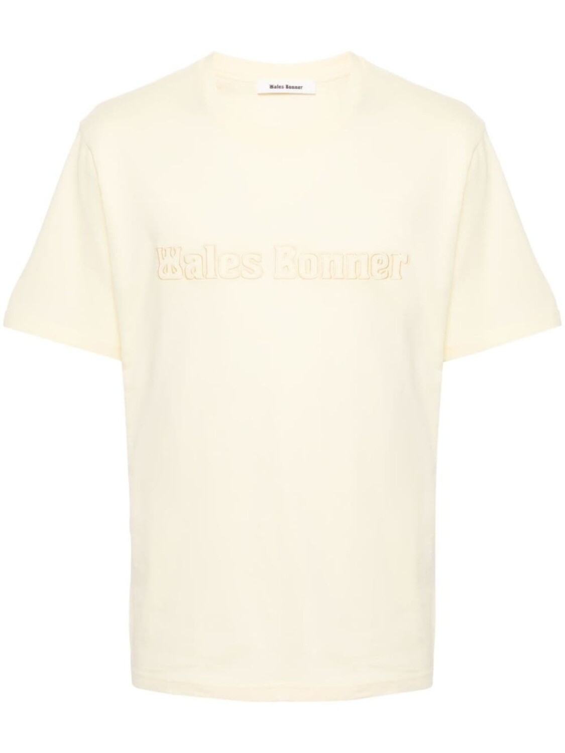 Wales Bonner футболка из хлопка с нашивкой-логотипом, желтый
Wales Bonner футболка из хлопка с нашивкой-логотипом, желтый