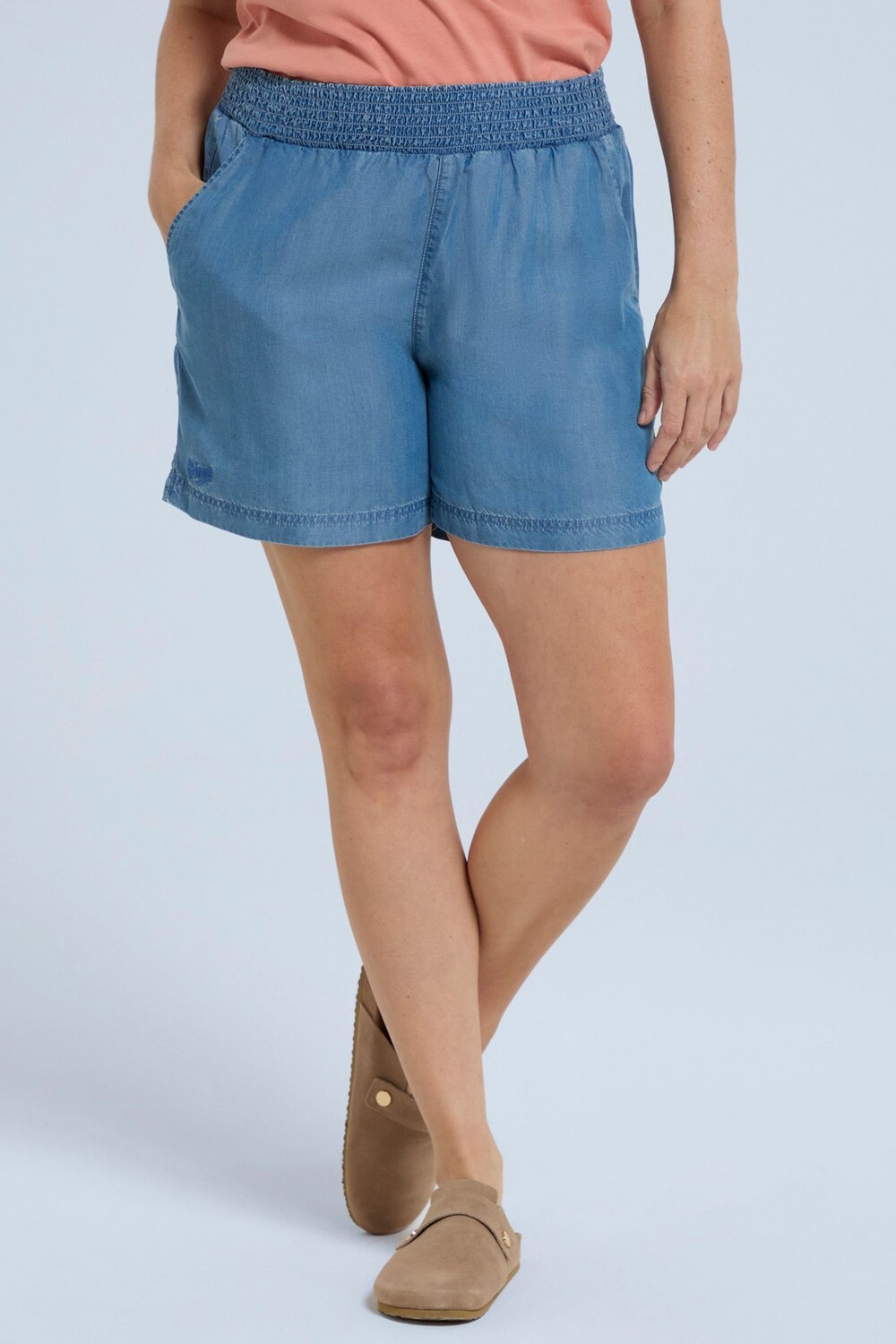 Пляжные шорты женские Carmen Tencel Animal, синий
Пляжные шорты женские Carmen Tencel Animal, синий