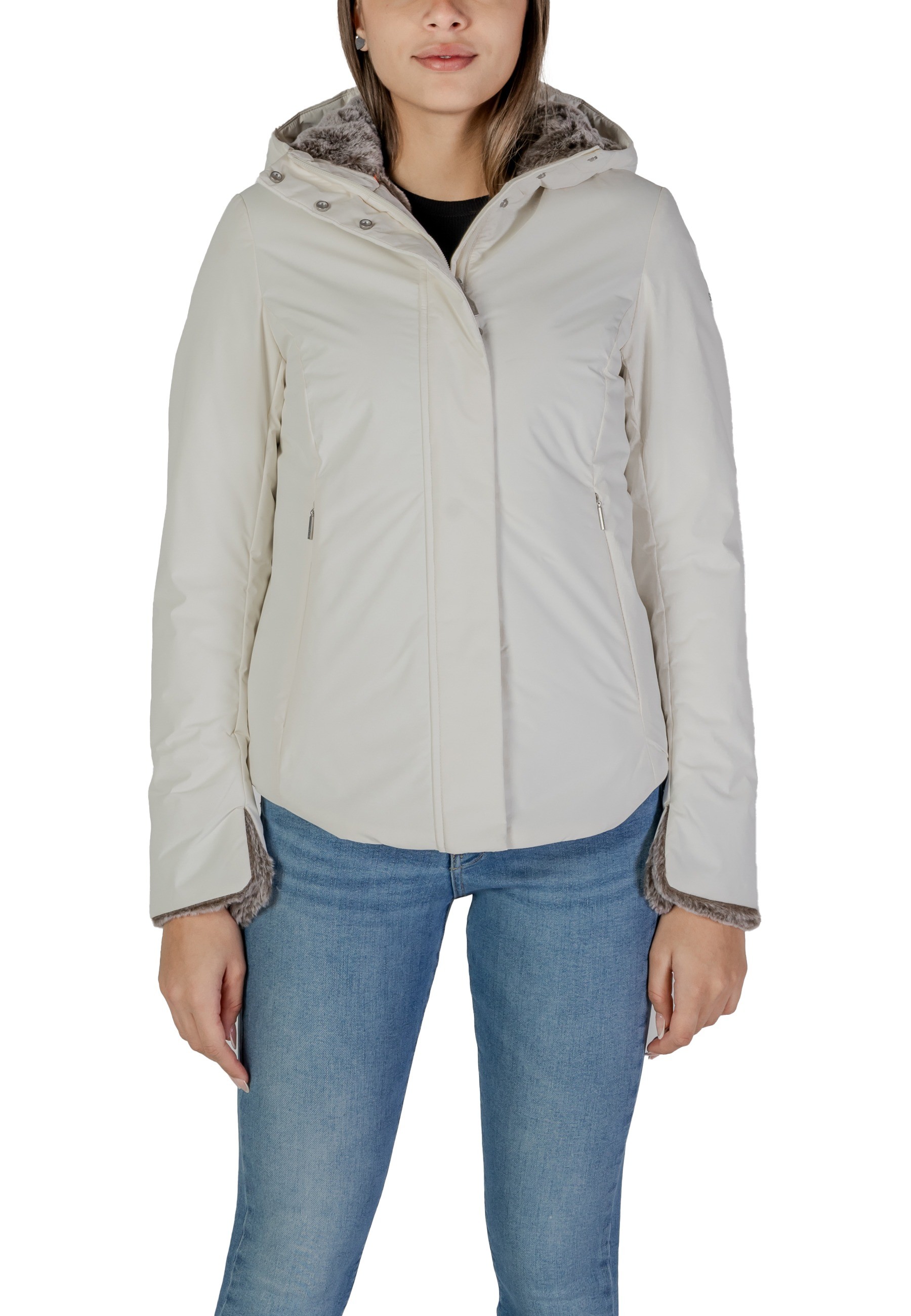 Куртка Suns с меховым капюшоном, бежевый
Куртка Suns с меховым капюшоном, бежевый