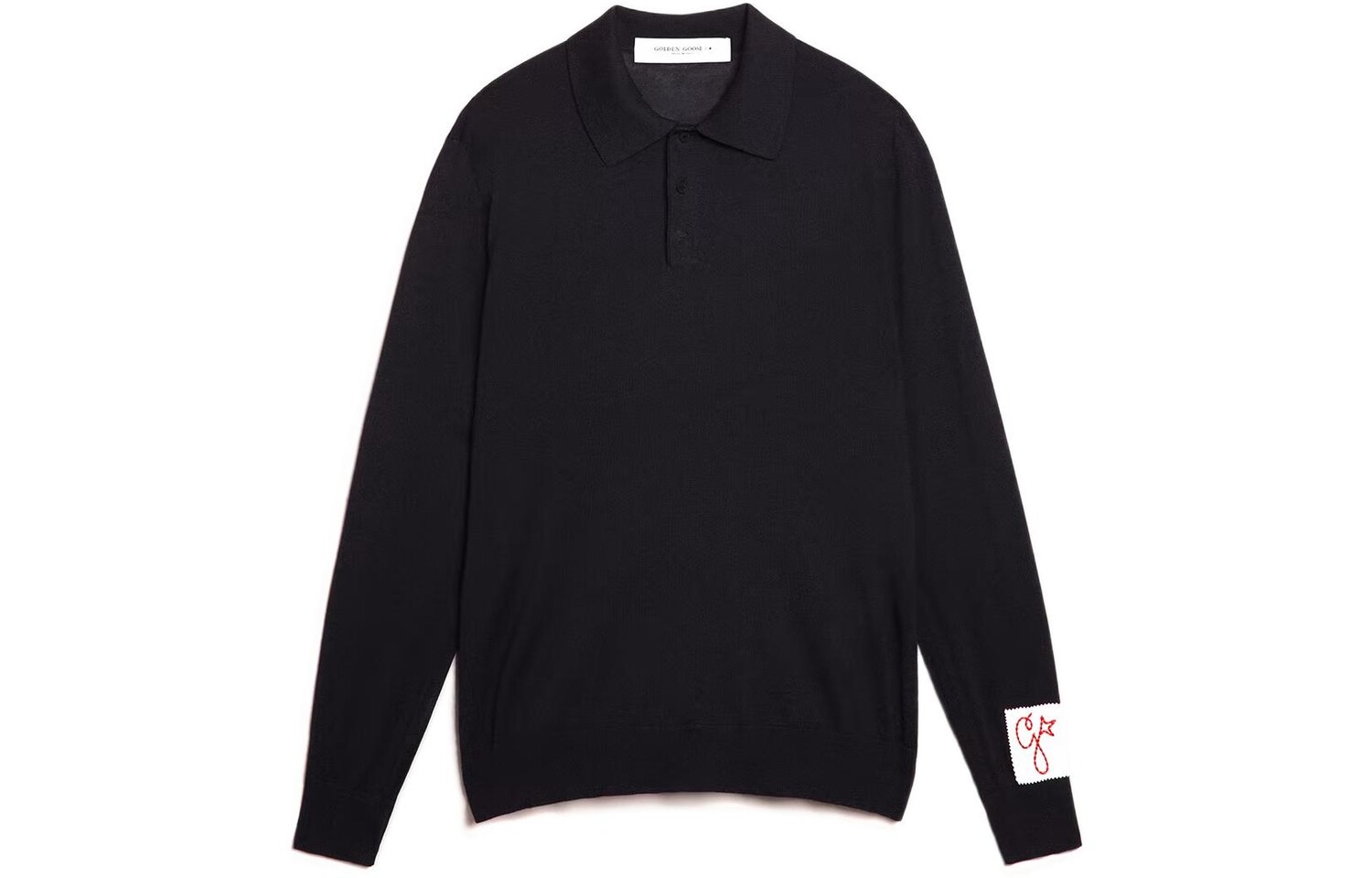 Рубашка поло из натуральной шерсти Golden Goose, темно-синий
Рубашка поло из натуральной шерсти Golden Goose, темно-синий
