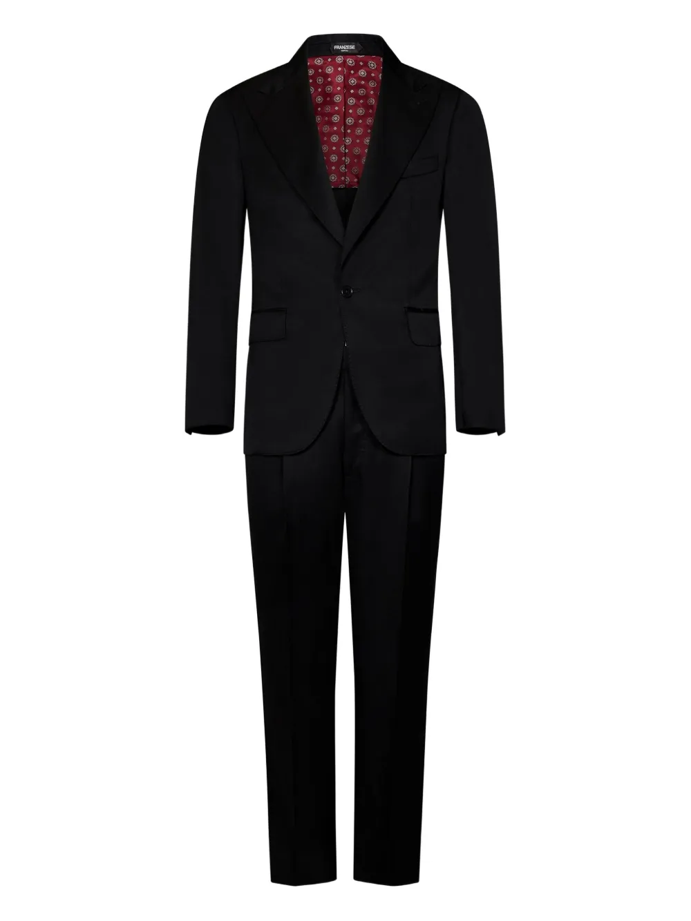 Полосатый костюм James Bond с заостренными лацканами FRANZESE COLLECTION, черный
Полосатый костюм James Bond с заостренными лацканами FRANZESE COLLECTION, черный