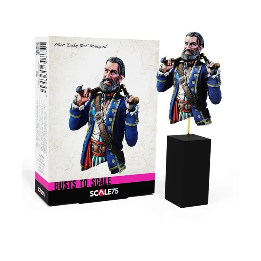 Эллиот «Удачный выстрел» Маньярд, Busts to Scale (1:12)
Эллиот «Удачный выстрел» Маньярд, Busts to Scale (1:12)