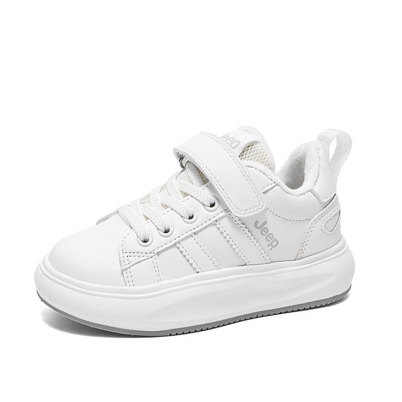 Прочные тёплые детские скейтбординговые кроссовки White Kids' Jeep
Прочные тёплые детские скейтбординговые кроссовки White Kids' Jeep
