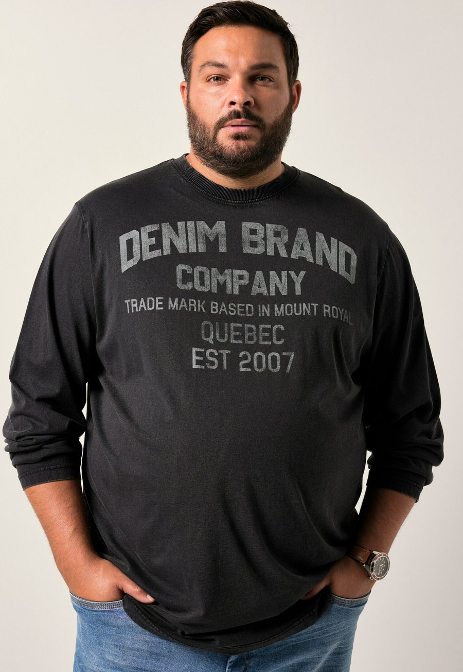 Топ Men Plus LANGARM BRUSTPRINT VINTAGE LOOK, Black
Топ Men Plus LANGARM BRUSTPRINT VINTAGE LOOK, Black