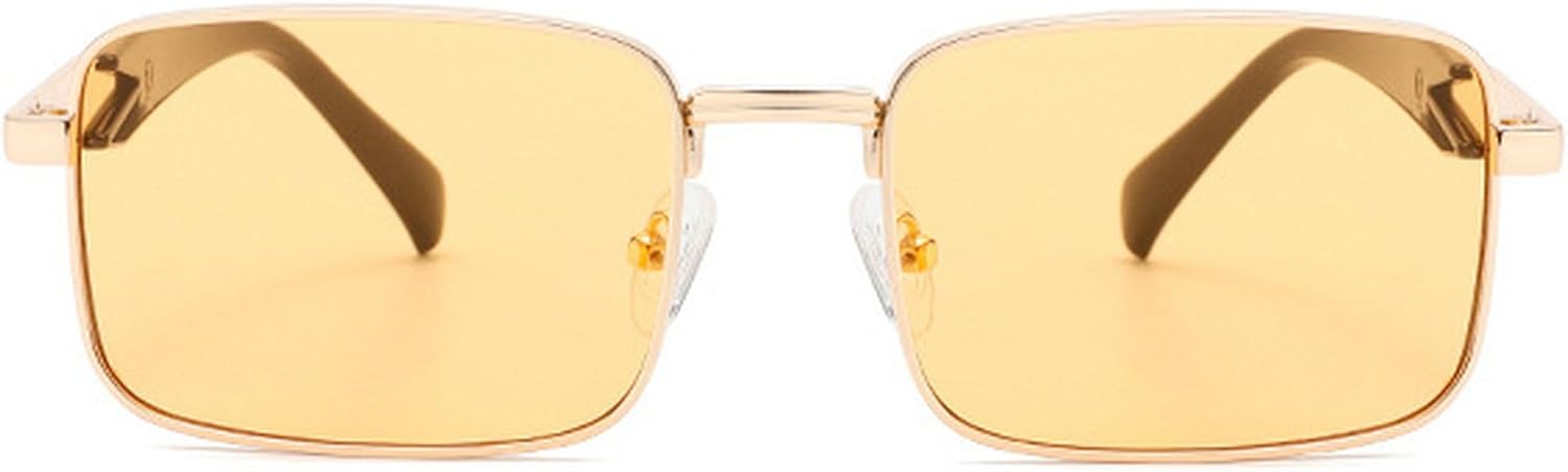 Солнцезащитные очки в стиле ретро квадратной формы для женщин и мужчин, модные солнцезащитные очки в винтажном стиле, защита от ультрафиолета UV400, стильные женские солнцезащитные очки mincl, Yellow
Солнцезащитные очки в стиле ретро квадратной формы для женщин и мужчин, модные солнцезащитные очки в винтажном стиле, защита от ультрафиолета UV400, стильные женские солнцезащитные очки mincl, Yellow