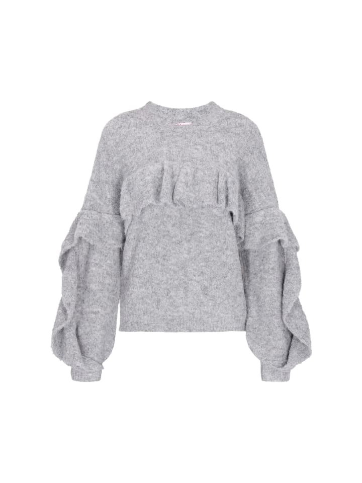 Женский свитер светло-серого цвета myMo
Женский свитер светло-серого цвета myMo