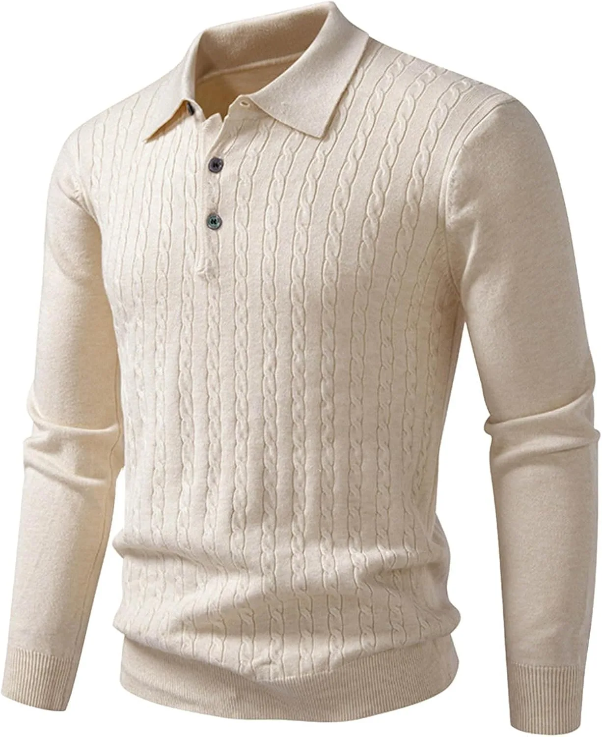 Свитер мужской Casual Thermal Button Knit с длинным рукавом
Свитер мужской Casual Thermal Button Knit с длинным рукавом