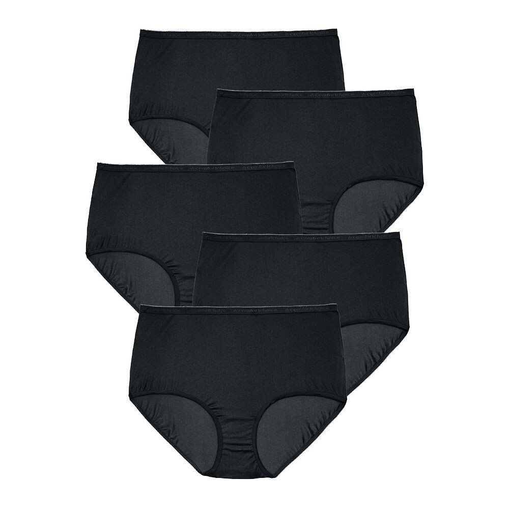 Женские хлопковые трусы больших размеров Comfort Choice, 5 шт., черный
Женские хлопковые трусы больших размеров Comfort Choice, 5 шт., черный