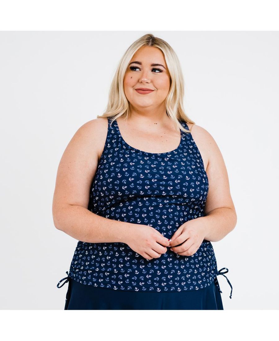 Купальник-танкини Maya больших размеров: верх со съемными чашечками и плавки Calypsa, Navy anchors, Синий, Купальник-танкини Maya больших размеров: верх со съемными чашечками и плавки Calypsa, Navy anchors
Купальник-танкини Maya больших размеров: верх со съемными чашечками и плавки Calypsa, Navy anchors, Синий, Купальник-танкини Maya больших размеров: верх со съемными чашечками и плавки Calypsa, Navy anchors