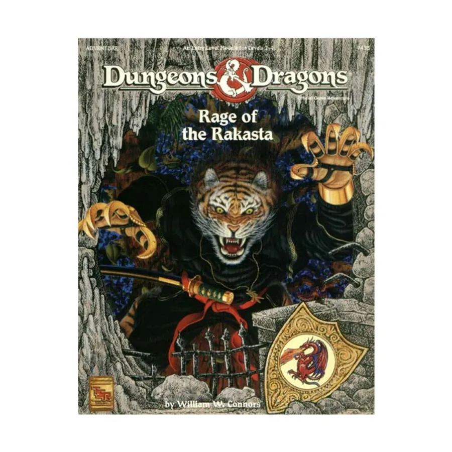 Модуль Rage of the Rakasta, Basic Dungeons & Dragons (Original Edition) - Modules & Adventures - Assorted
Модуль Rage of the Rakasta, Basic Dungeons & Dragons (Original Edition) - Modules & Adventures - Assorted