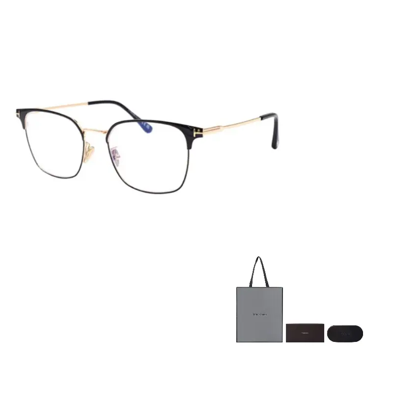 TOM FORD Мужские очки в стиле бадди, Black Gold
TOM FORD Мужские очки в стиле бадди, Black Gold