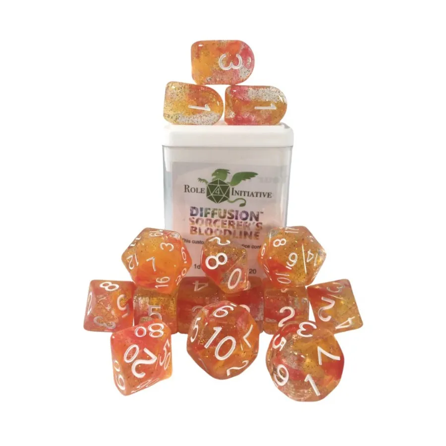 Набор Diffusion Poly — Родословная Волшебника с цифрами (15), Class & Creature Dice - Poly Sets
Набор Diffusion Poly — Родословная Волшебника с цифрами (15), Class & Creature Dice - Poly Sets