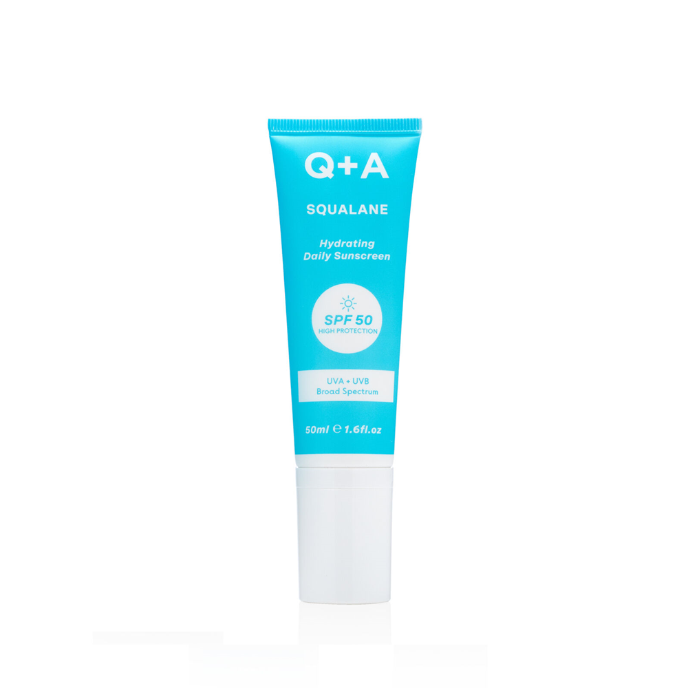 Увлажняющий солнцезащитный крем для лица squalane hydrating daily sunscreen spf50 Q+A, 50 мл
Увлажняющий солнцезащитный крем для лица squalane hydrating daily sunscreen spf50 Q+A, 50 мл
