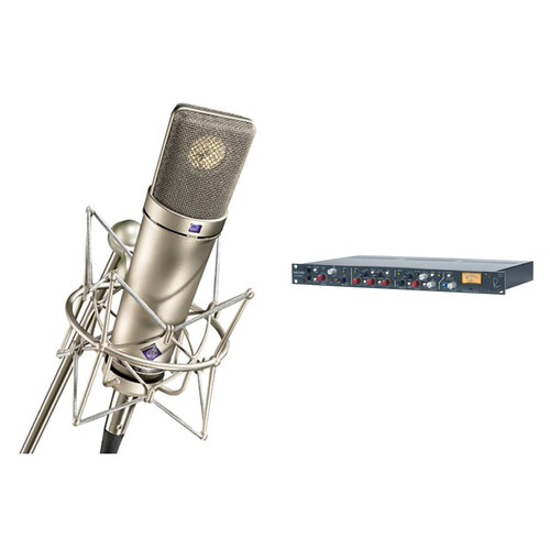 Комплект многодиапазонного конденсаторного микрофона Neumann U 87 Ai с большой диафрагмой и полосой каналов Shelford (Студийный комплект, никель)
Комплект многодиапазонного конденсаторного микрофона Neumann U 87 Ai с большой диафрагмой и полосой каналов Shelford (Студийный комплект, никель)