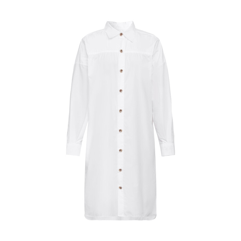 Платье-рубашка Deep Breath с рукавами реглан, белый
Платье-рубашка Deep Breath с рукавами реглан, белый