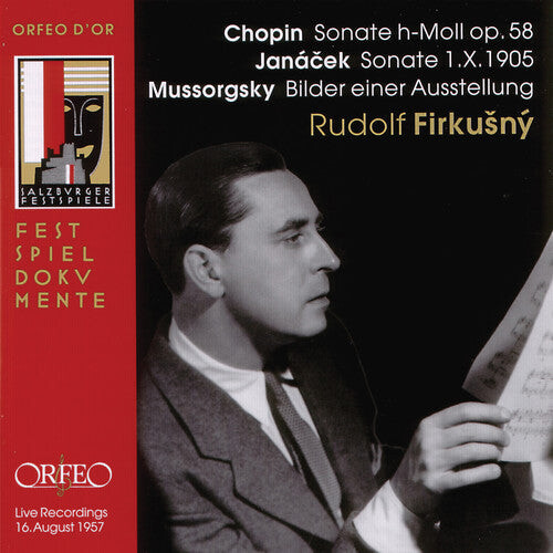 CD диск Chopin / Janacek / Mussorgsky / Firkusny: Sonatas / Pictures at An Exhibition
CD диск Chopin / Janacek / Mussorgsky / Firkusny: Sonatas / Pictures at An Exhibition