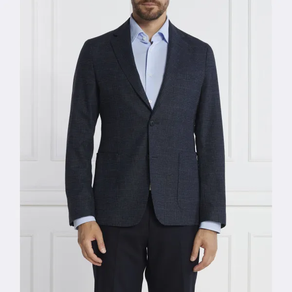 Элегантная приталенная куртка p hanry с добавлением шерсти Boss, синий
Элегантная приталенная куртка p hanry с добавлением шерсти Boss, синий