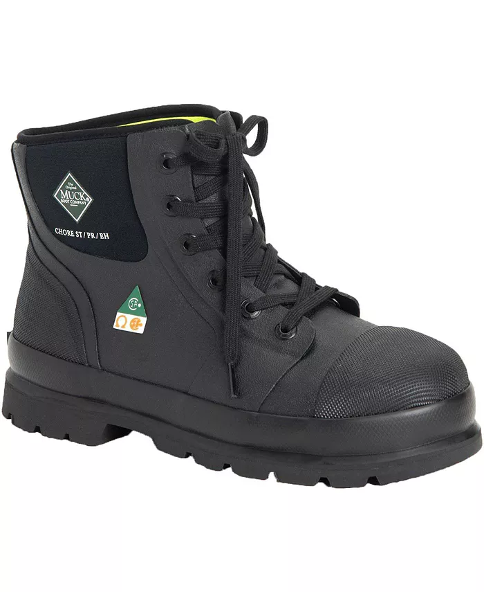 Мужские ботинки MUCK Chore Classic 6" с защитным носком по стандарту CSA, черный
Мужские ботинки MUCK Chore Classic 6" с защитным носком по стандарту CSA, черный