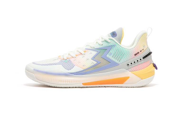 Баскетбольные кроссовки унисекс с низким верхом белые/желтые 361°
Баскетбольные кроссовки унисекс с низким верхом белые/желтые 361°