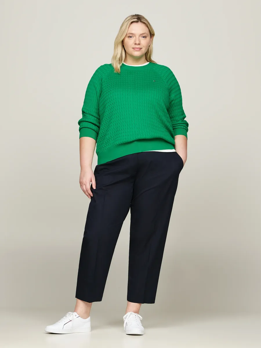 Тканые брюки Tommy Hilfiger Curve "CRV CORE SLIM STRAIGHT PANT", большие размеры, с загнутыми складками, с боковыми карманами, цвет Desert Sky
Тканые брюки Tommy Hilfiger Curve "CRV CORE SLIM STRAIGHT PANT", большие размеры, с загнутыми складками, с боковыми карманами, цвет Desert Sky