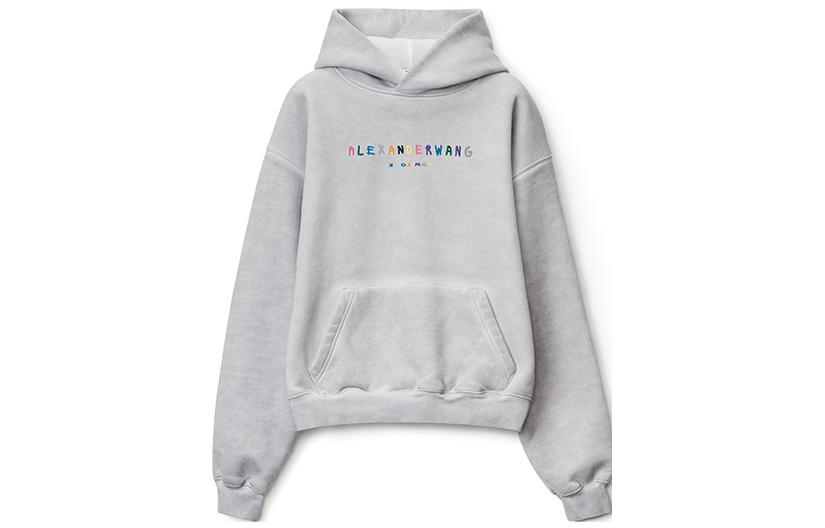 Свитшот унисекс серый Alexander Wang 
Свитшот унисекс серый Alexander Wang