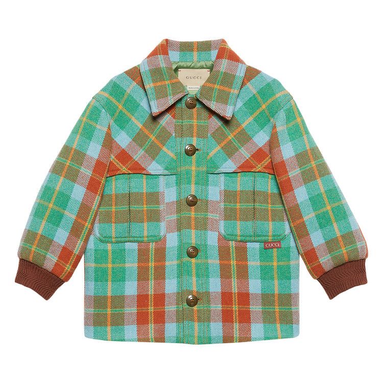 Куртка Gucci Kids Plaid Print Wool Blend Jacket, Blue
Куртка Gucci Kids Plaid Print Wool Blend Jacket, Blue