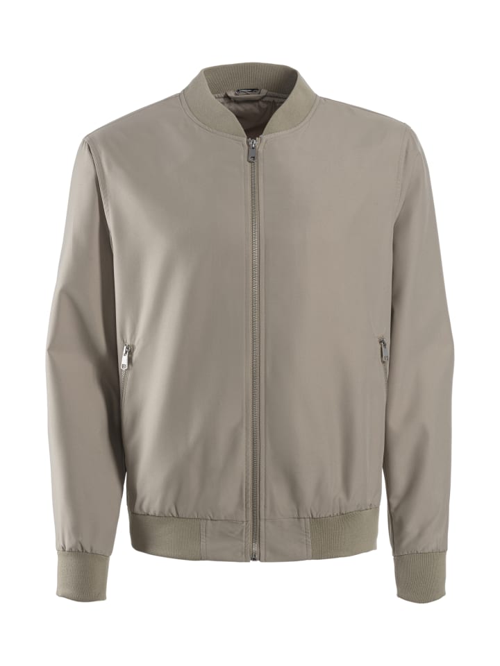 Куртка-бомбер бежевого цвета John Devin
Куртка-бомбер бежевого цвета John Devin