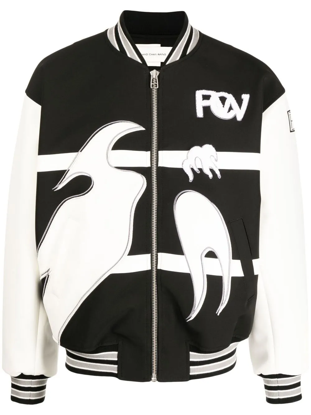Бомбер Phoenix с вышивкой Feng Chen Wang, черный
Бомбер Phoenix с вышивкой Feng Chen Wang, черный