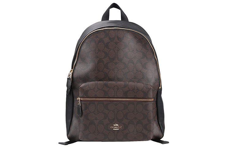 COACH Женский рюкзак из холста с кожаной спинкой
COACH Женский рюкзак из холста с кожаной спинкой