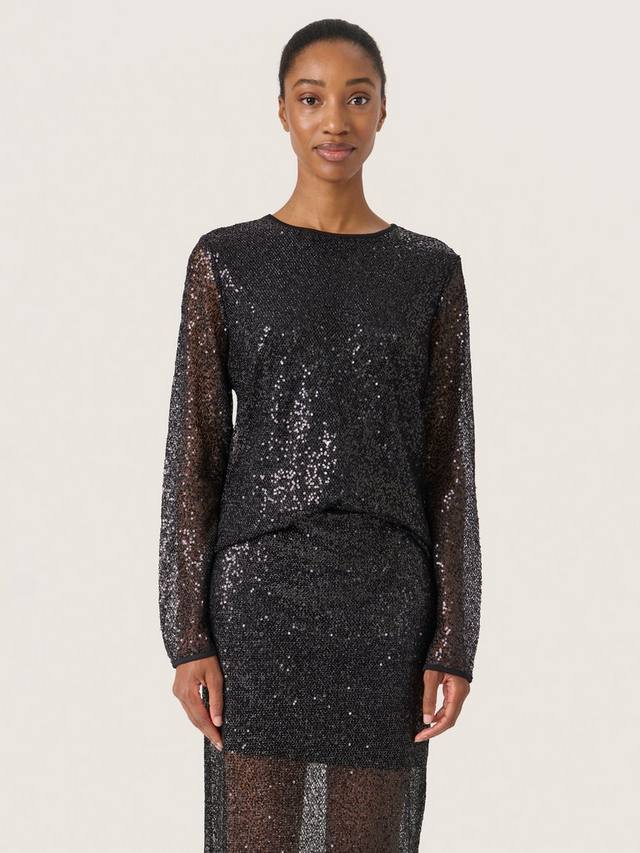 Топ с пайетками Adea Soaked In Luxury, Black
Топ с пайетками Adea Soaked In Luxury, Black