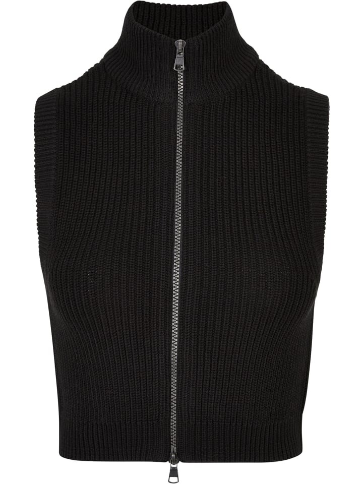 Утепленный жилет Urban Classics, черный 
Утепленный жилет Urban Classics, черный