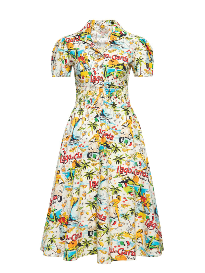 Длинное платье Queen Kerosin Swing Lago di Garda, бежевый
Длинное платье Queen Kerosin Swing Lago di Garda, бежевый