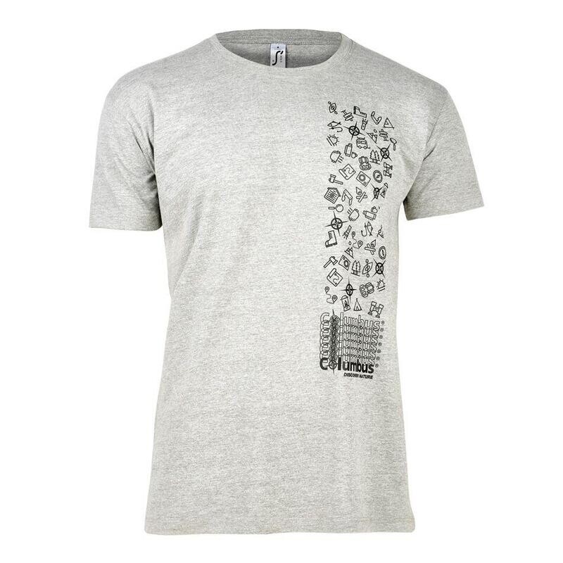 Хлопковая футболка с короткими рукавами Columbus Icons Серая Columbus Outdoor, цвет gris
Хлопковая футболка с короткими рукавами Columbus Icons Серая Columbus Outdoor, цвет gris